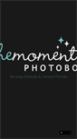 Mobile Screenshot of inthemomentphotobooth.com